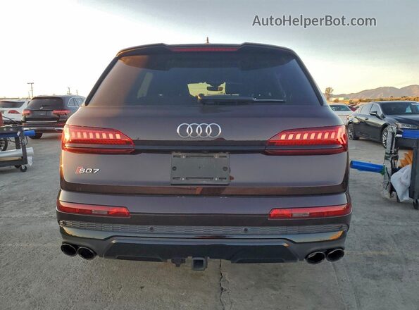 WA1AWBF79ND019210 2022 AUDI SQ7 Maroon Vista trasera