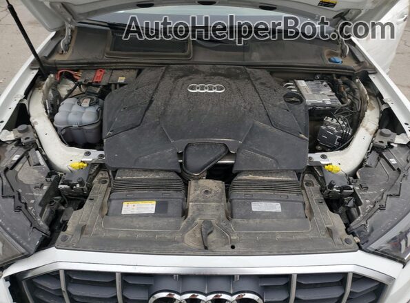 WA1AXBF71PD026037 2023 AUDI Q7 White Widok komory silnika
