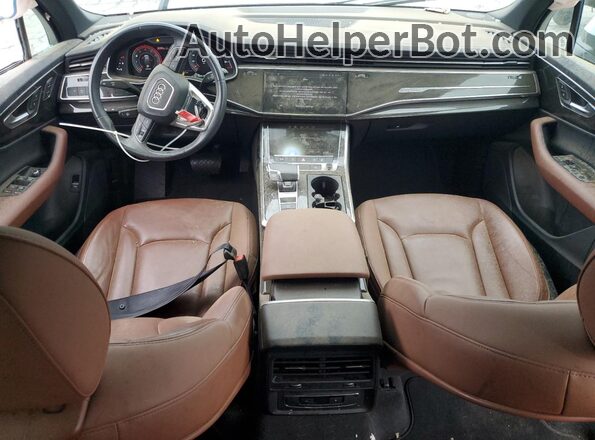 WA1AXBF71PD026037 2023 AUDI Q7 White Widok deski rozdzielczej