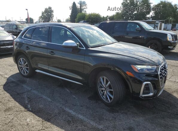 WA1B4AFY0N2102937 2022 AUDI SQ5 Black წინა მარჯვენა