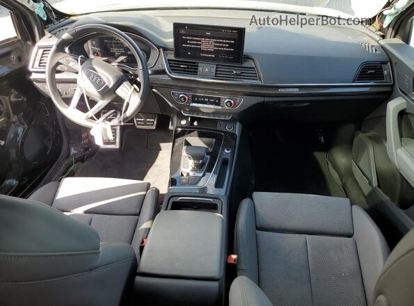 WA1B4AFY0N2102937 2022 AUDI SQ5 Black წინა პანელის ხედი
