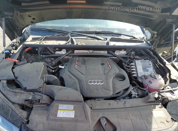 WA1B4AFY0N2102937 2022 AUDI SQ5 Black ძრავის განყოფილების ხედი