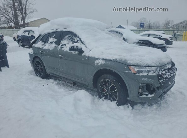 WA1B4AFY1M2016616 2021 AUDI SQ5 Gray Передня права чверть