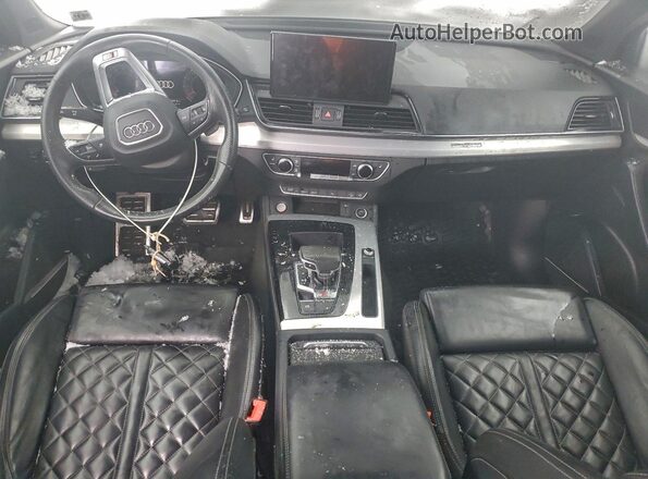 WA1B4AFY1M2016616 2021 AUDI SQ5 Gray Вид панелі приладів