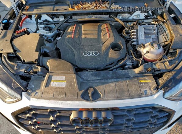 WA1B4AFY1P2034778 2023 AUDI SQ5 White Widok komory silnika