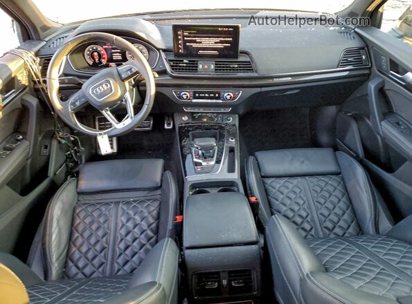 WA1B4AFY1P2034778 2023 AUDI SQ5 White Widok deski rozdzielczej