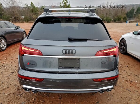 WA1B4AFY3M2025401 2021 AUDI SQ5 Gray უკანა ხედი