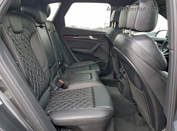 WA1B4AFY3M2025401 2021 AUDI SQ5 Gray უკანა სალონის ხედი