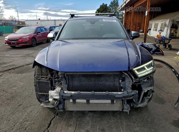 WA1B4AFY4K2001587 2019 AUDI SQ5 Синий Вид спереди