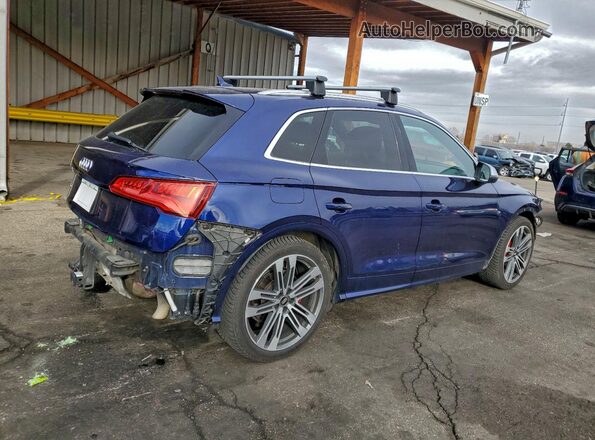 WA1B4AFY4K2001587 2019 AUDI SQ5 Синий Задняя правая четверть