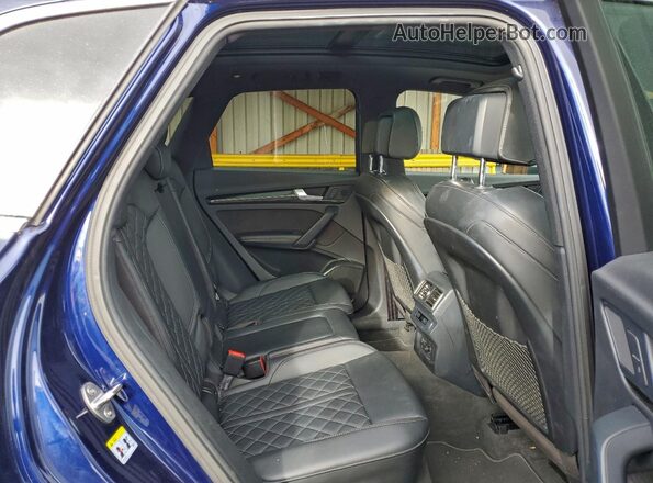 WA1B4AFY4K2001587 2019 AUDI SQ5 Синий Вид задней части салона