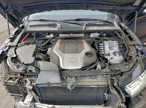 WA1B4AFY4K2001587 2019 AUDI SQ5 Синий Вид подкапотного пространства