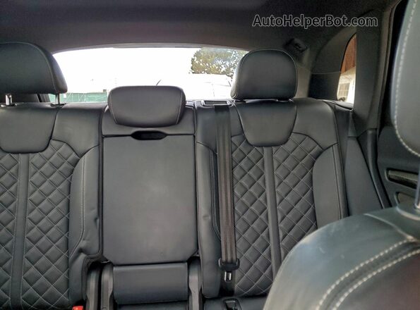 WA1B4AFY4K2001587 2019 AUDI SQ5 Синий Вид задних сидений