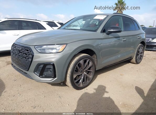 WA1B4AFY4P2195285 2023 AUDI SQ5 Gray Przód lewy