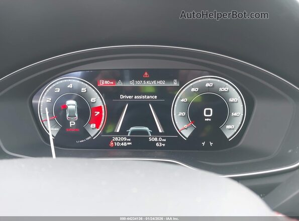 WA1B4AFY4P2195285 2023 AUDI SQ5 Gray Widok tylnych siedzeń