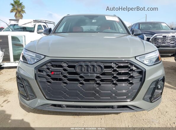WA1B4AFY4P2195285 2023 AUDI SQ5 Gray Widok zestawu wskaźników
