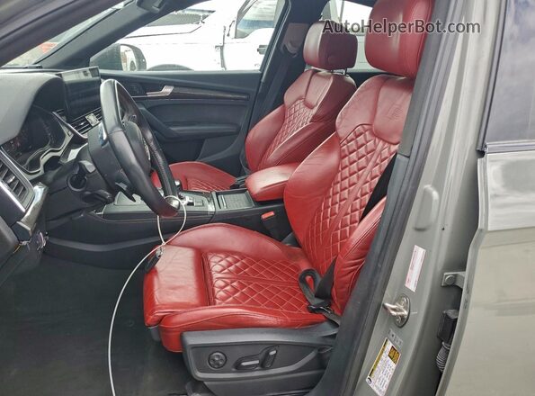 WA1B4AFY5K2084186 2019 AUDI SQ5 Green Vista interior delantera