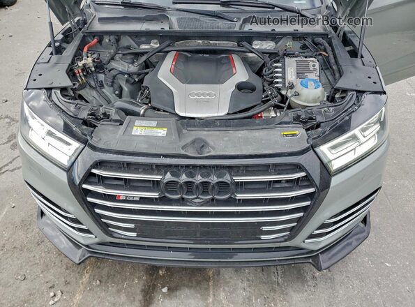 WA1B4AFY5K2084186 2019 AUDI SQ5 Green Vista interior trasera