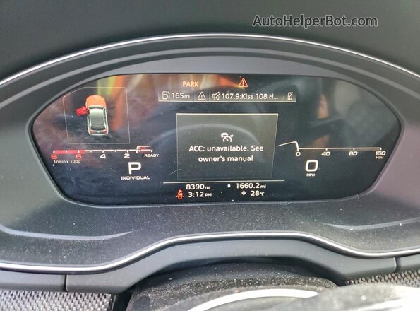 WA1B4AFY6R2096275 2024 AUDI SQ5 Black Widok zestawu wskaźników