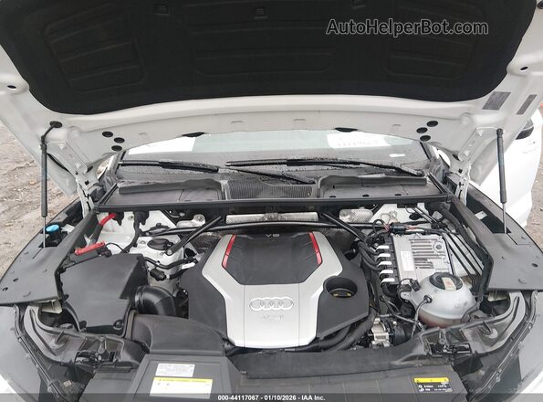 WA1B4AFY7L2025173 2020 AUDI SQ5 White Вид ззаду