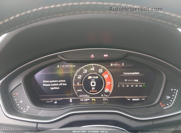 WA1B4AFY7L2025173 2020 AUDI SQ5 White Вид задніх сидінь