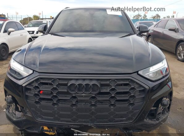 WA1B4AFY8N2028327 2022 AUDI SQ5 Black Widok zestawu wskaźników