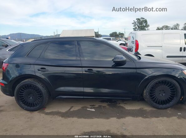 WA1B4AFY8N2028327 2022 AUDI SQ5 Black Widok wnętrza z tyłu