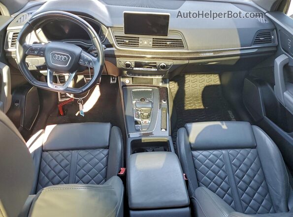 WA1B4AFYXL2081110 2020 AUDI SQ5 Gray Dashboard view