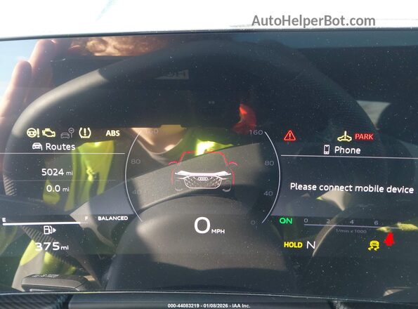 WA1B5AGU6S2066000 2025 AUDI ALL Синий Вид задних сидений