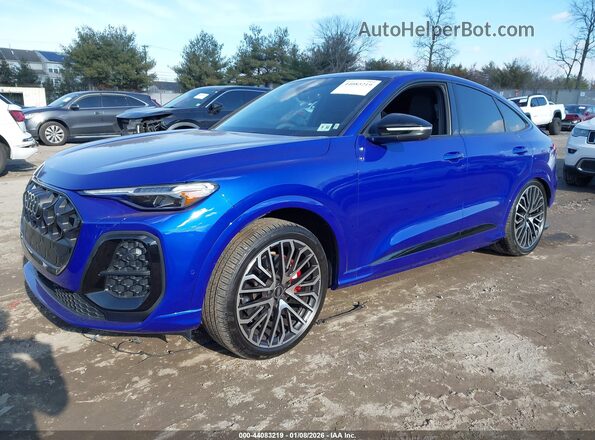 WA1B5AGU6S2066000 2025 AUDI ALL Синий Передняя левая четверть