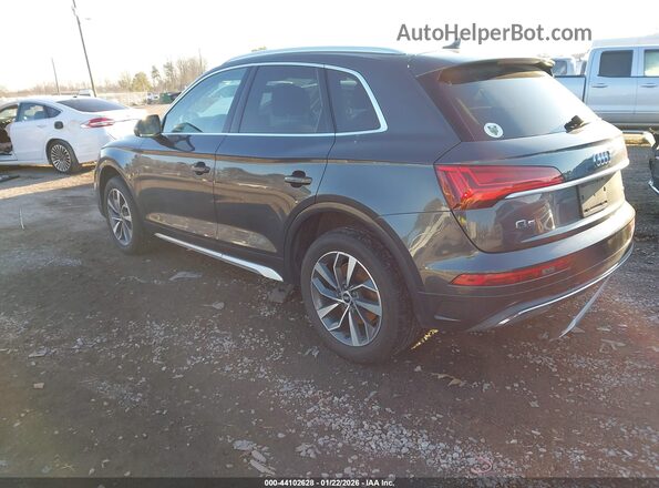 WA1BAAFY4M2007451 2021 AUDI Q5 Gray Trasero izquierdo