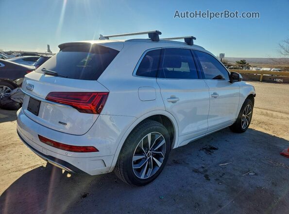 WA1BAAFY5M2021908 2021 AUDI Q5 Белый Задняя правая четверть