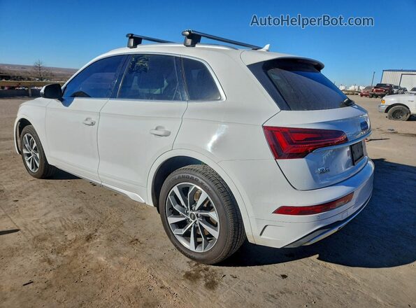 WA1BAAFY5M2021908 2021 AUDI Q5 Белый Задняя левая четверть