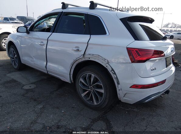 WA1BAAFY9M2024732 2021 AUDI Q5 Белый Задняя левая четверть
