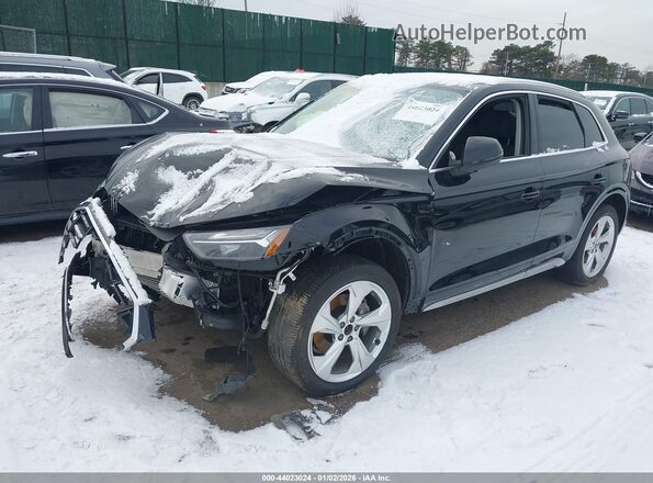 WA1BAAFY9M2037030 2021 AUDI Q5 Black Front left