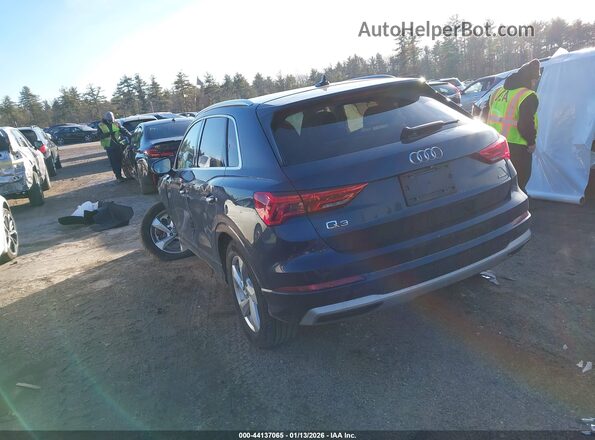 WA1BECF39K1066681 2019 AUDI Q3 Dark Blue Trasero izquierdo