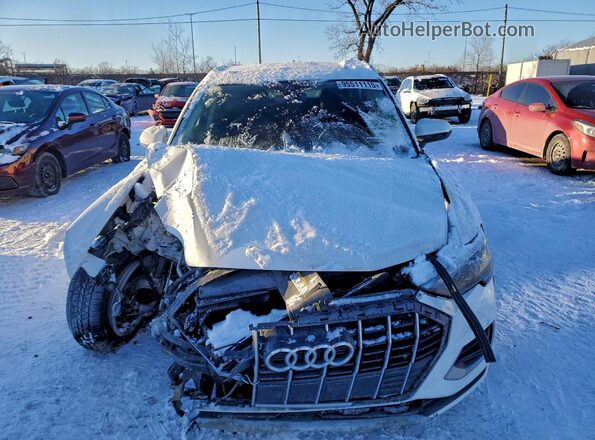 WA1BUCF38N1144620 2022 AUDI Q3 White Դիմացի տեսք