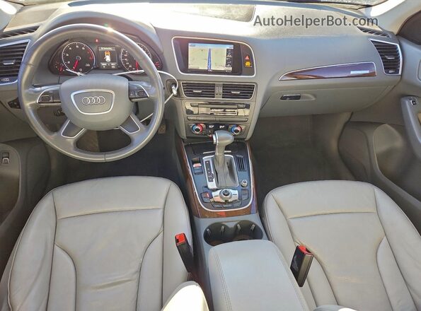 WA1C2AFP0GA054141 2016 AUDI Q5 Gray Vista del salpicadero