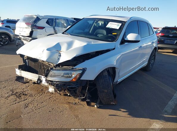 WA1C2AFP7HA063422 2017 AUDI Q5 Белый Передняя левая четверть