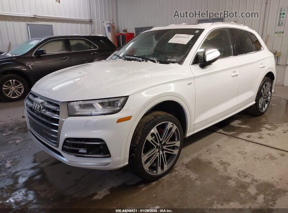 WA1C4AFY0J2139307 2018 AUDI SQ5 Белый Передняя левая четверть