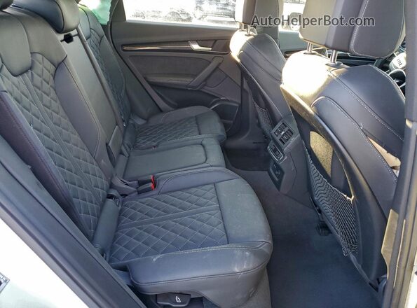 WA1C4AFY0M2017650 2021 AUDI SQ5 White Rear seats view