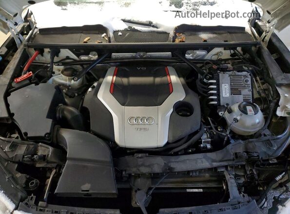 WA1C4AFY6K2000901 2019 AUDI SQ5 White Вид підкапотного простору
