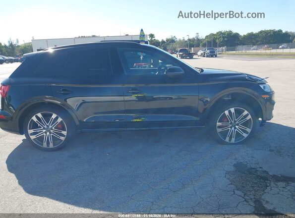 WA1C4AFY8K2086888 2019 AUDI SQ5 Black უკანა სალონის ხედი