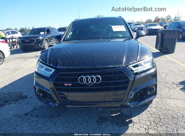 WA1C4AFY8K2086888 2019 AUDI SQ5 Black ხელსაწყოთა პანელის ხედი
