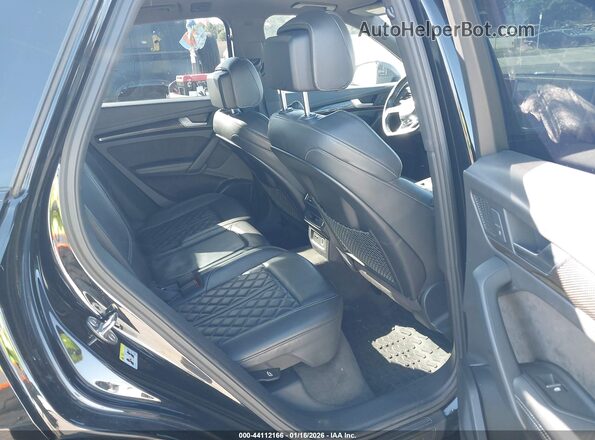 WA1C4AFY8K2086888 2019 AUDI SQ5 Black VIN კოდის სტიკერის ხედი