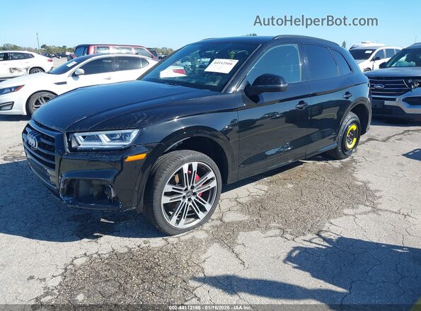 WA1C4AFY8K2086888 2019 AUDI SQ5 Black წინა მარცხენა ხედი სამი მეოთხედიდან