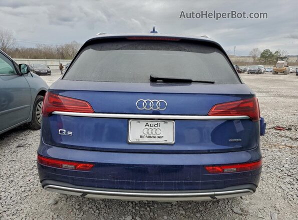 WA1CAAFY5M2014834 2021 AUDI Q5 Blue Հետևի տեսք