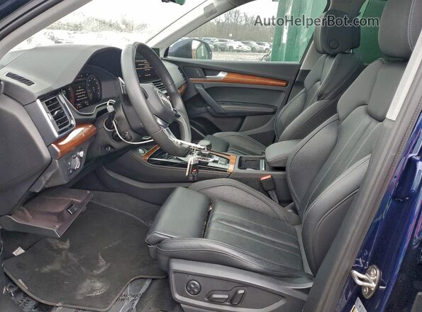 WA1CAAFY5M2014834 2021 AUDI Q5 Blue Սալոնի դիմացի տեսք