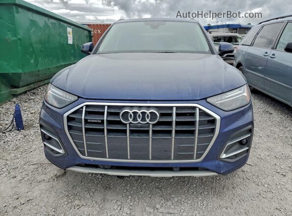 WA1CAAFY5M2014834 2021 AUDI Q5 Blue Դիմացի տեսք