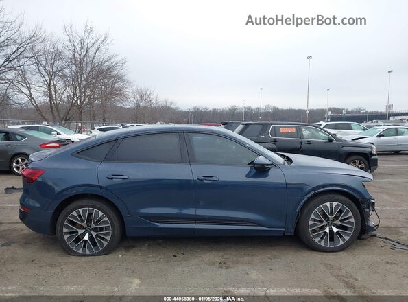 WA1CAAGE7RB039374 2024 AUDI Q8 E-TRON Blue Вид задньої частини салону